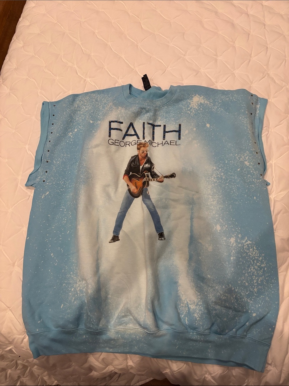 Blue Graphic Kids' Short Sleeve Sweatshirt - FAITH Design